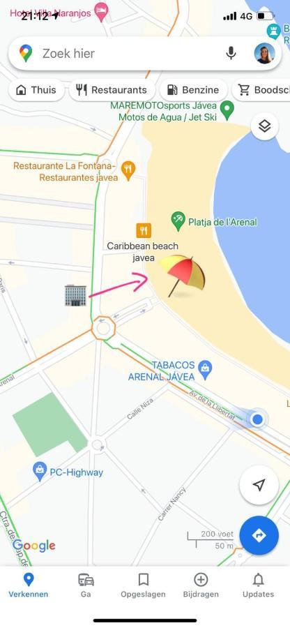 La Casita Bonita - 30M From The Arenal Beach - Private Parking خافييا المظهر الخارجي الصورة